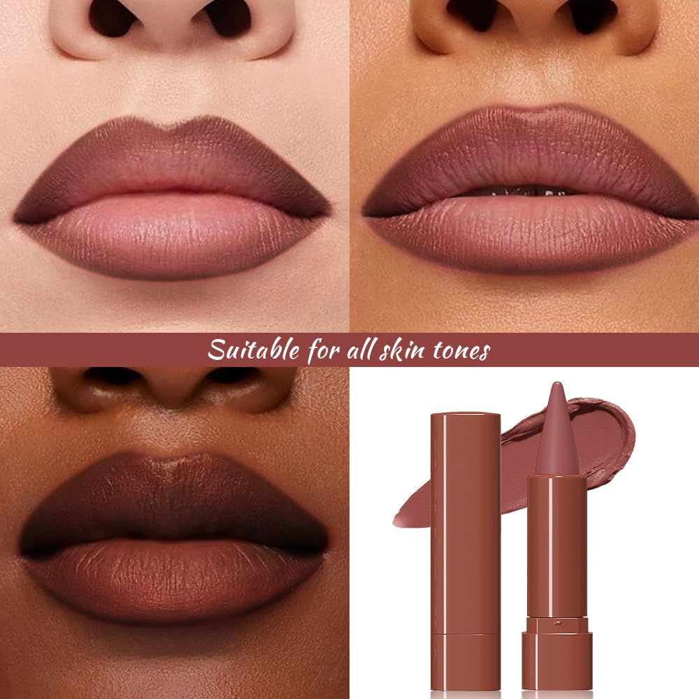 JUAAZIN creamy glide lip pencil applies smoothly for flawless contour
