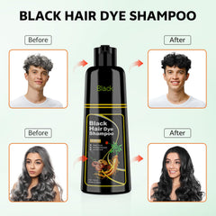 JUANCHI label close-up showing 3-in-1 formula for time-saving styling