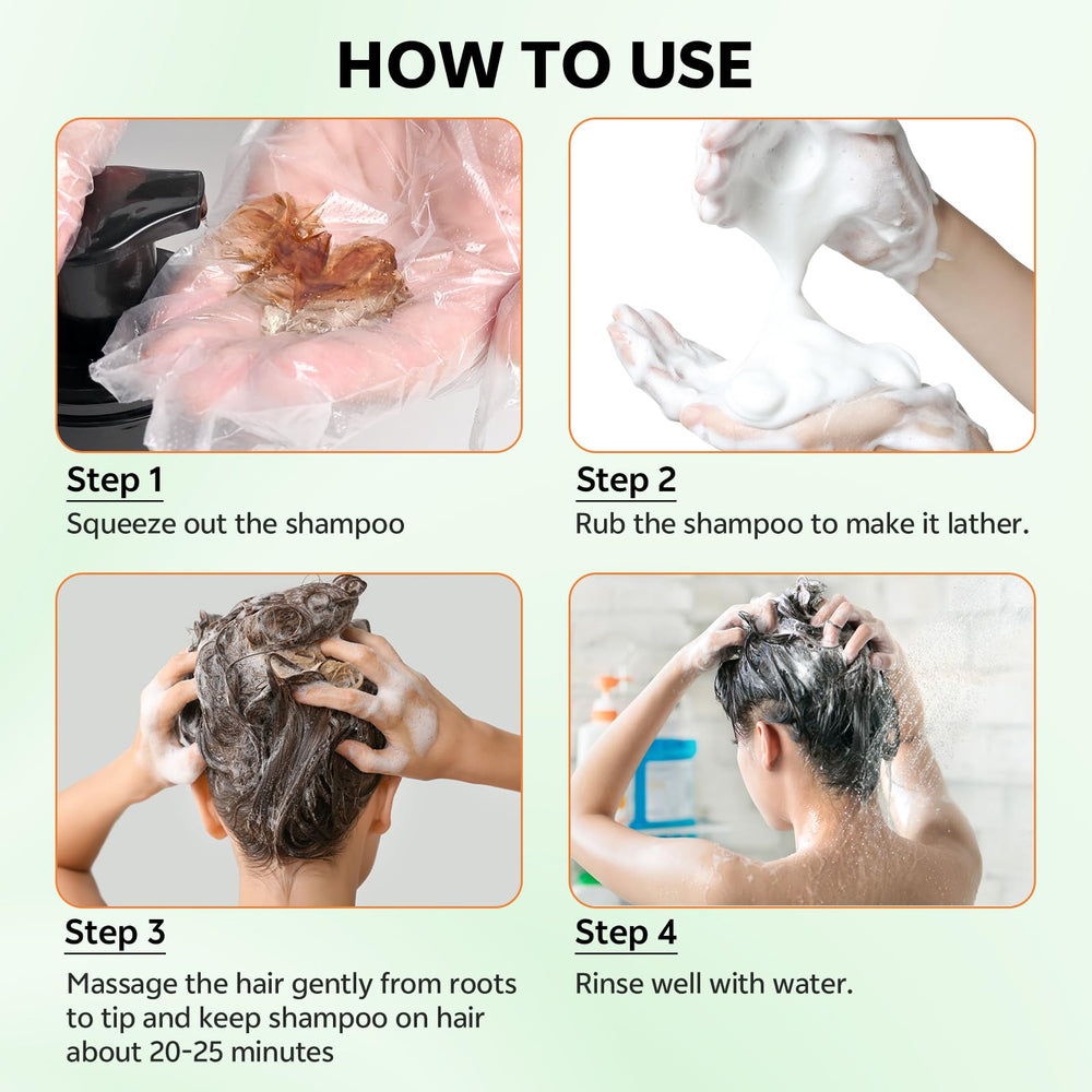 JUANCHI brillo natural tras el tinte para cabello suave