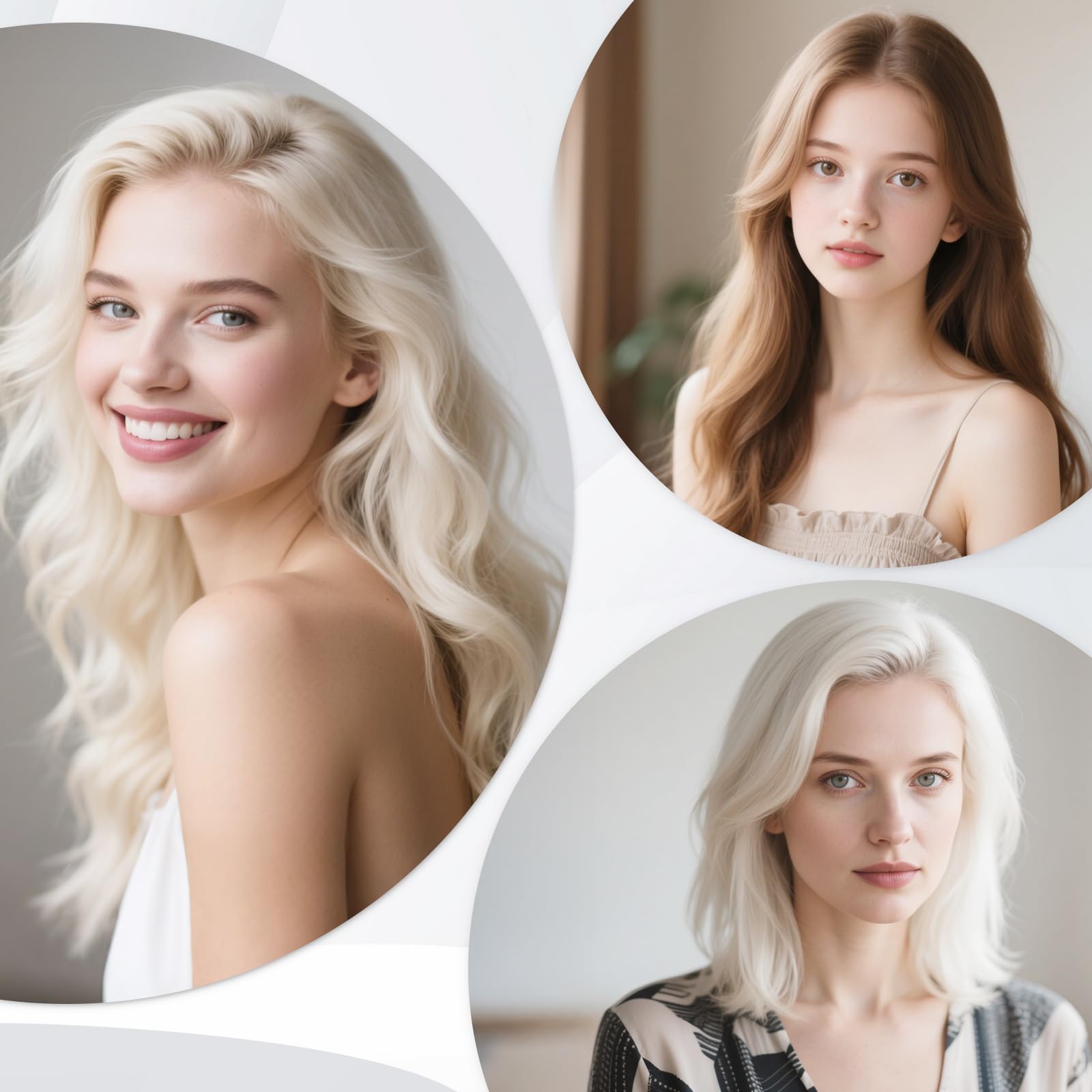 DIY highlights with JUANCHI Hair Bleach Powder for at home salon grade results