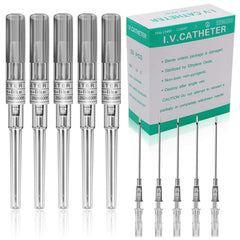 Judero conjunto de agujas catéter 16G 50 piezas, caja segura.