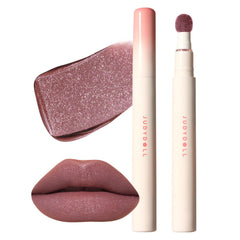 Judydoll Cushion Matte Lip Cream muestra textura seda para un acabado suave
