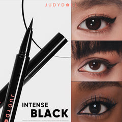 Delineador negro intenso de JUDYDOLL, color duradero de 30 horas.