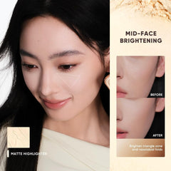 Compacto JUDYDOLL con espejo para retoques en cualquier lugar.