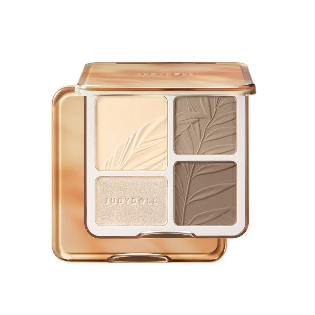 Paleta JUDYDOLL para resaltar y contornear, compacto elegante.