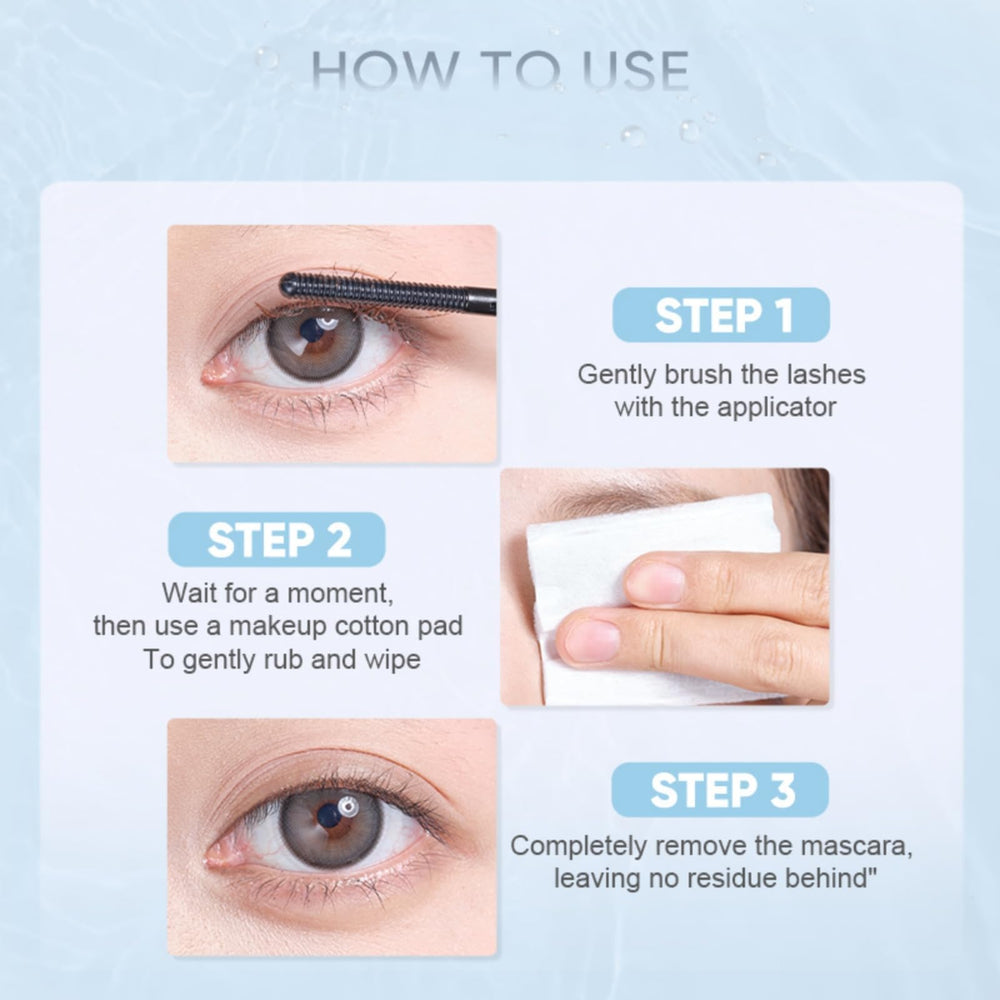 Limpieza rápida de maquillaje resistente evitando residuos con JUDYDOLL.