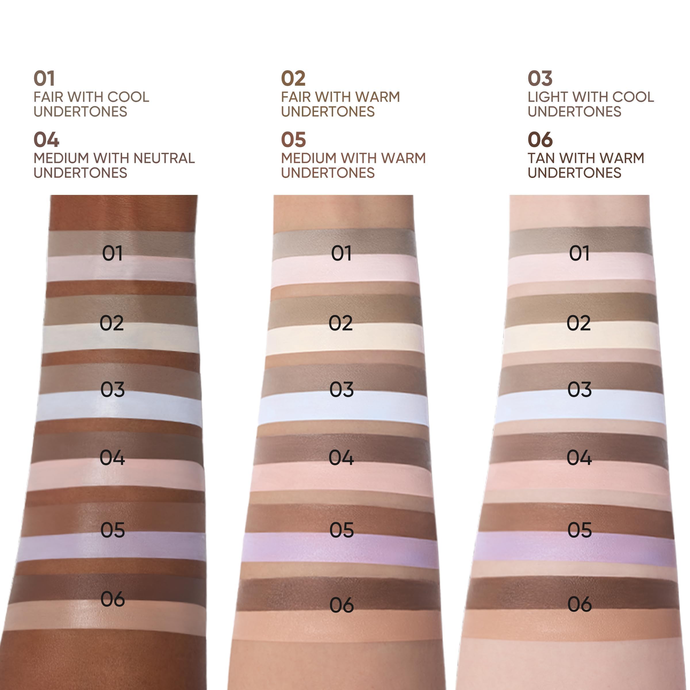 JUDYDOLL Tecnología de corrección de color neutraliza sombras