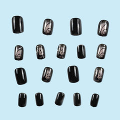 Juggssa 24-pcs fake nails tips kit ideal for DIY manicures.