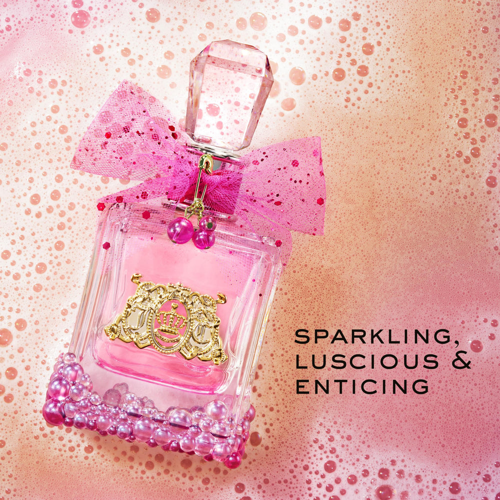 Juicy Couture Amber Gardenia note illustration adds depth to the Viva La Juicy collection.