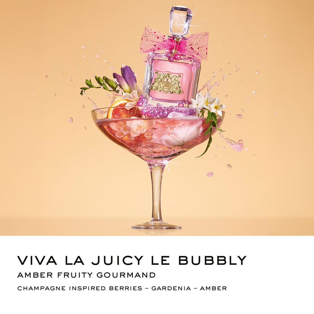 Juicy Couture Notes Card accompanying set helps shoppers discover scent families.