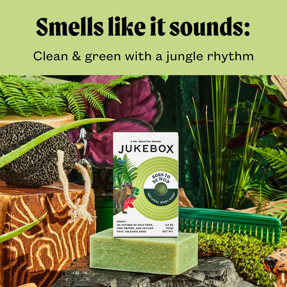 JUKEBOX Born to Be Wild medium scrub for deeper cleanse
