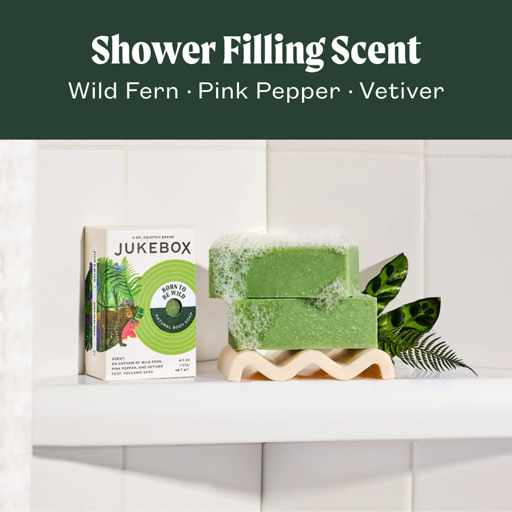 JUKEBOX Born to Be Wild soap with vetiver note for grounding ritual