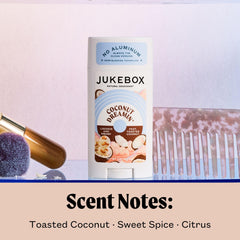JUKEBOX Desodorante para mujer: notas cítricas y especias para un aroma complejo