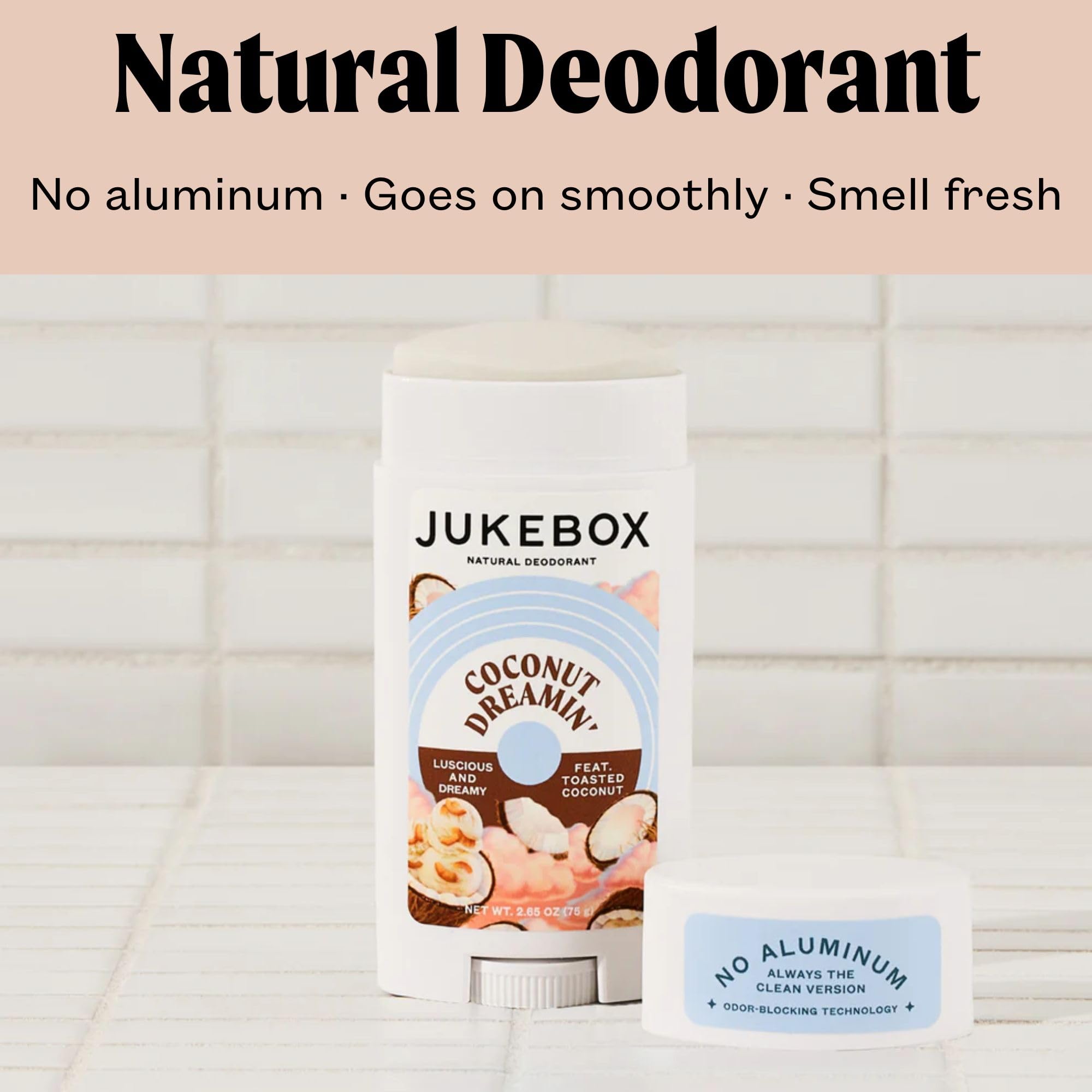 JUKEBOX Desodorante para mujer: textura cremosa para una aplicación suave