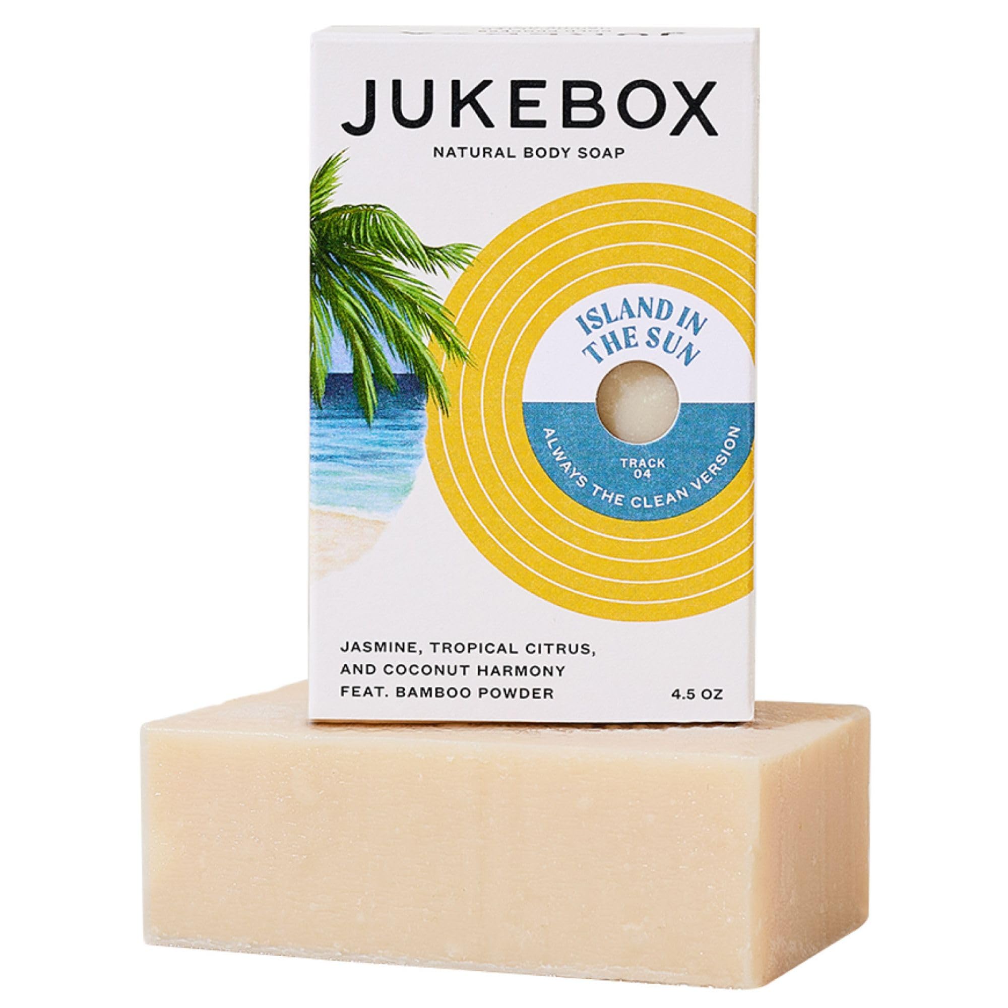 JUKEBOX Isla En El Sol: barra natural para una ducha revitalizante.