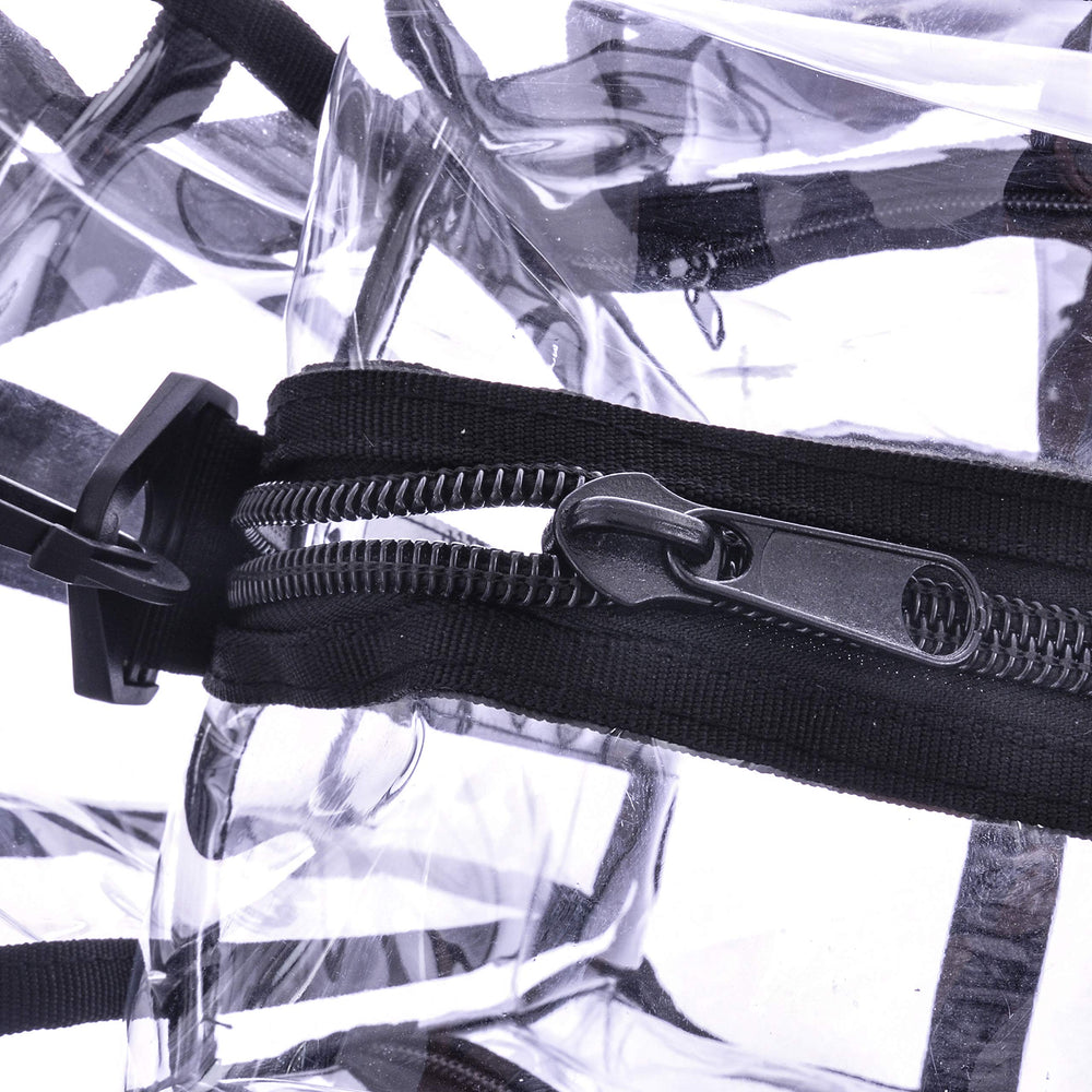 Jula Vance multifunctional bag supports travel, retail packaging, or clear stadium use.