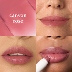 Aplicación diaria de Julep Canyon Rose: tono cálido para un look natural.