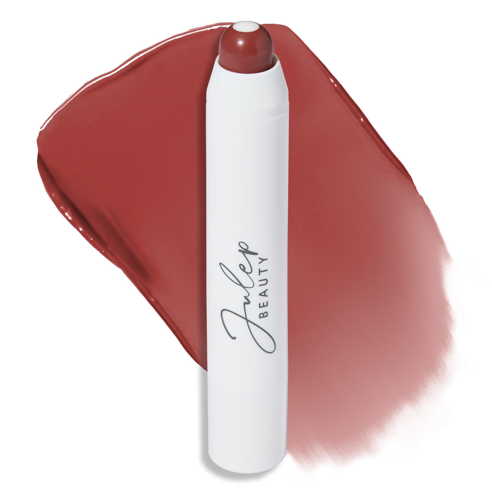 Julep Brandy Wine Balm Tint, empaque compacto, ideal para llevar en el bolso.
