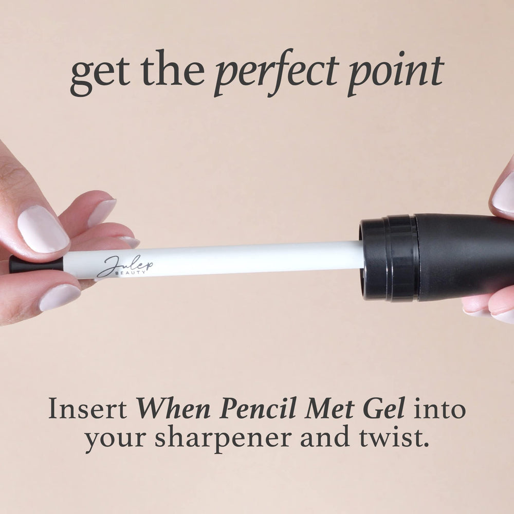Delineador Julep afilable para líneas precisas en cualquier situación.