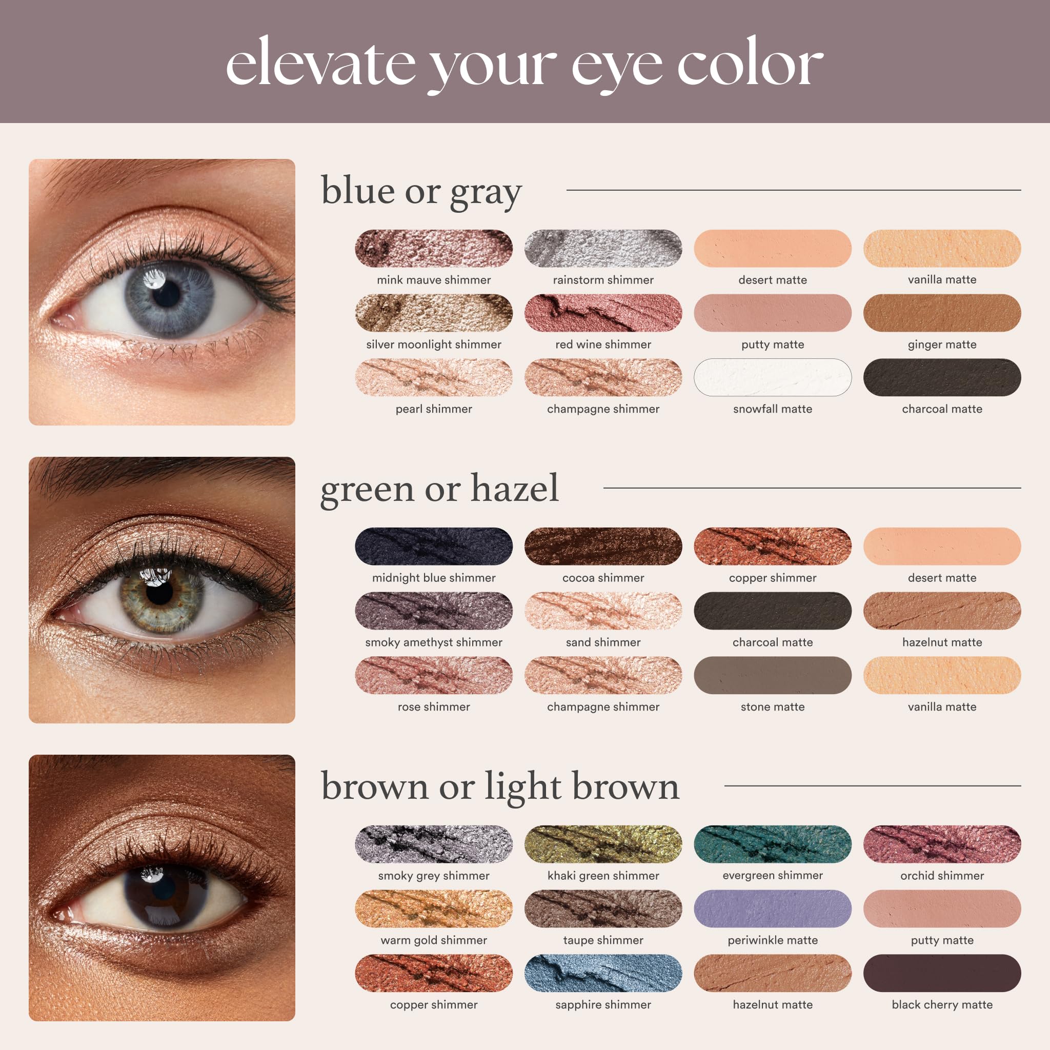 Julep Eyeshadow 101, envase ergonómico para aplicación cómoda