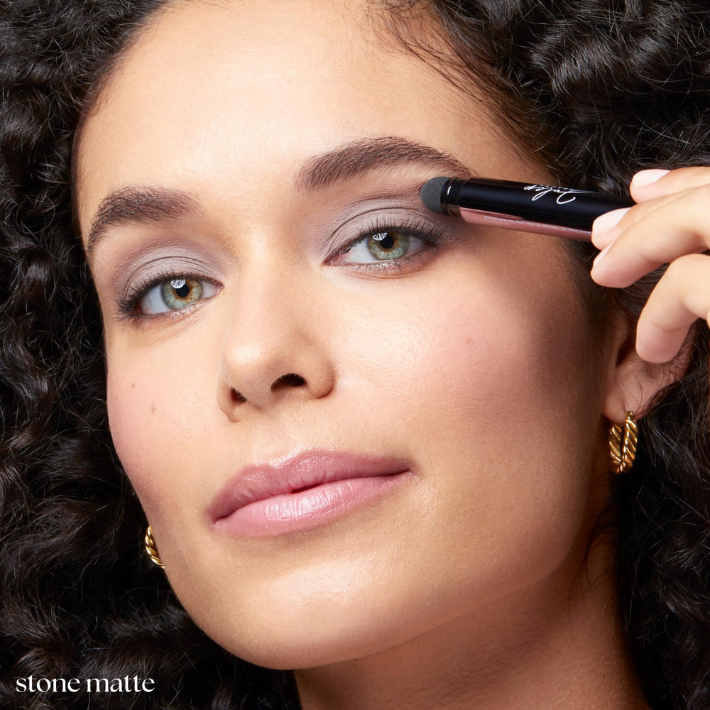Julep Eyeshadow 101 Stone Matte – waterproof formula for all-day wear.