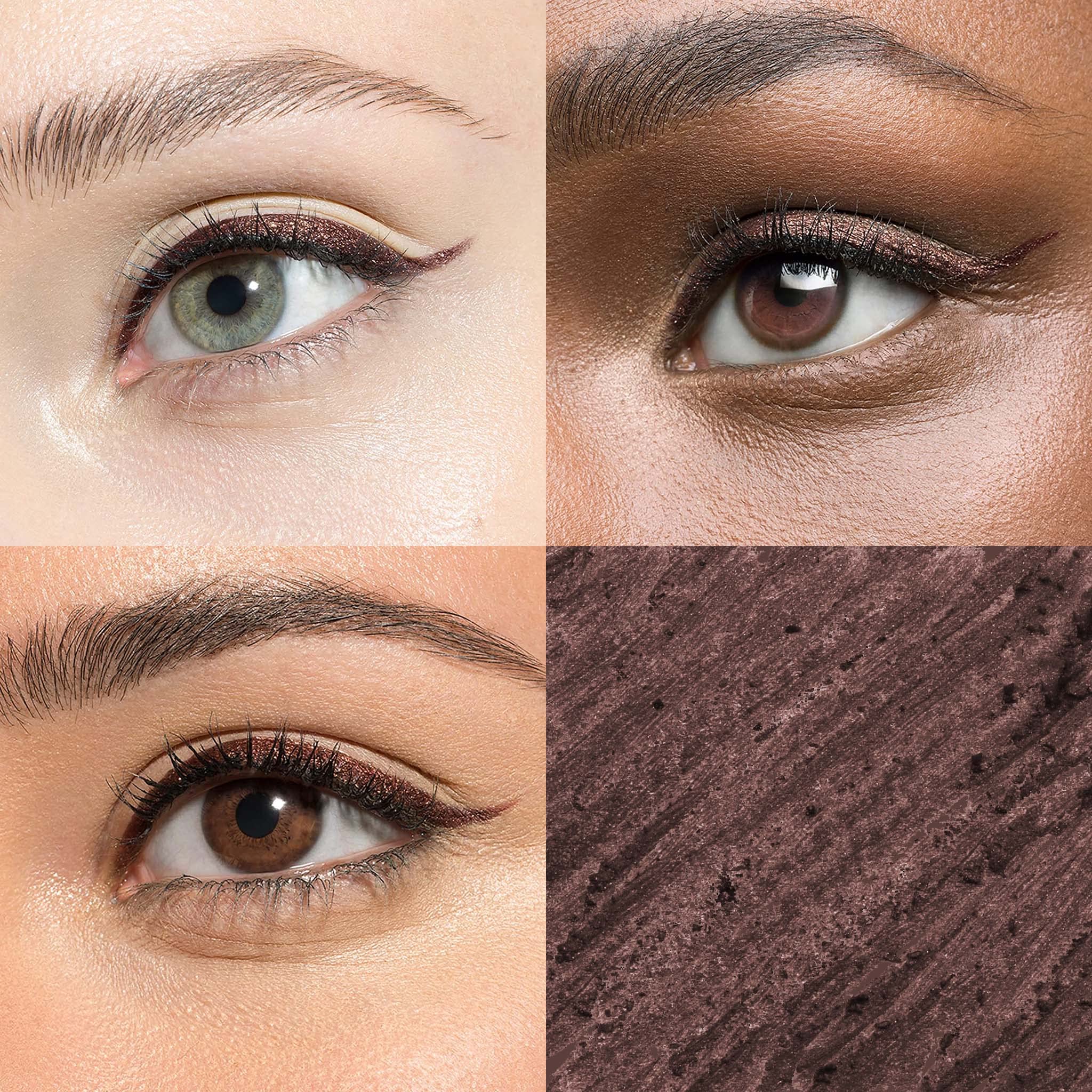 Textura cremosa de Julep para aplicación suave en ojos sensibles.