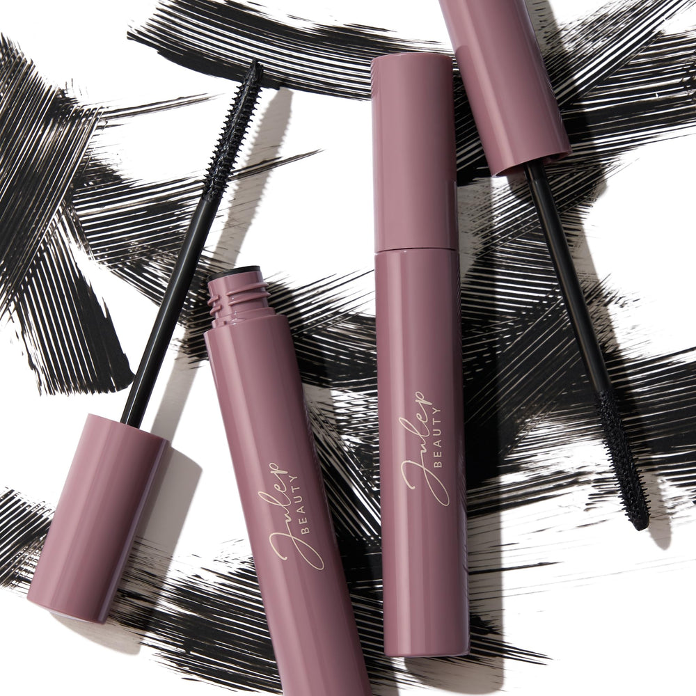 Julep Length Matters no-clump formula offers flexible hold for layered looks.