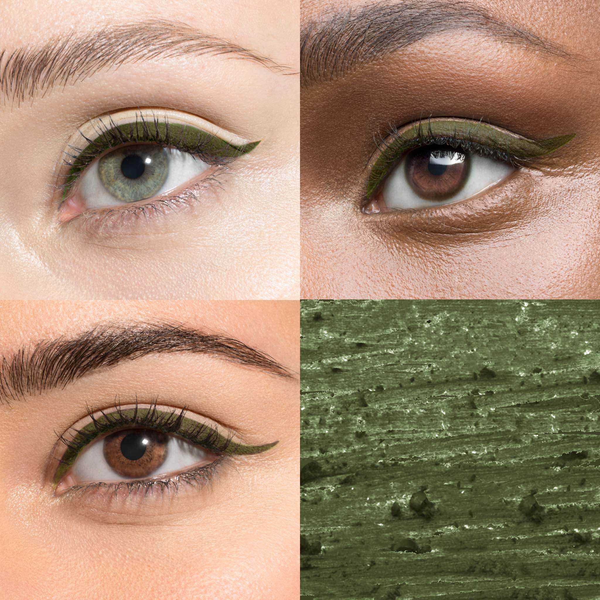 Aplicación suave y cremosa de Julep When Pencil Met Gel para delinear.