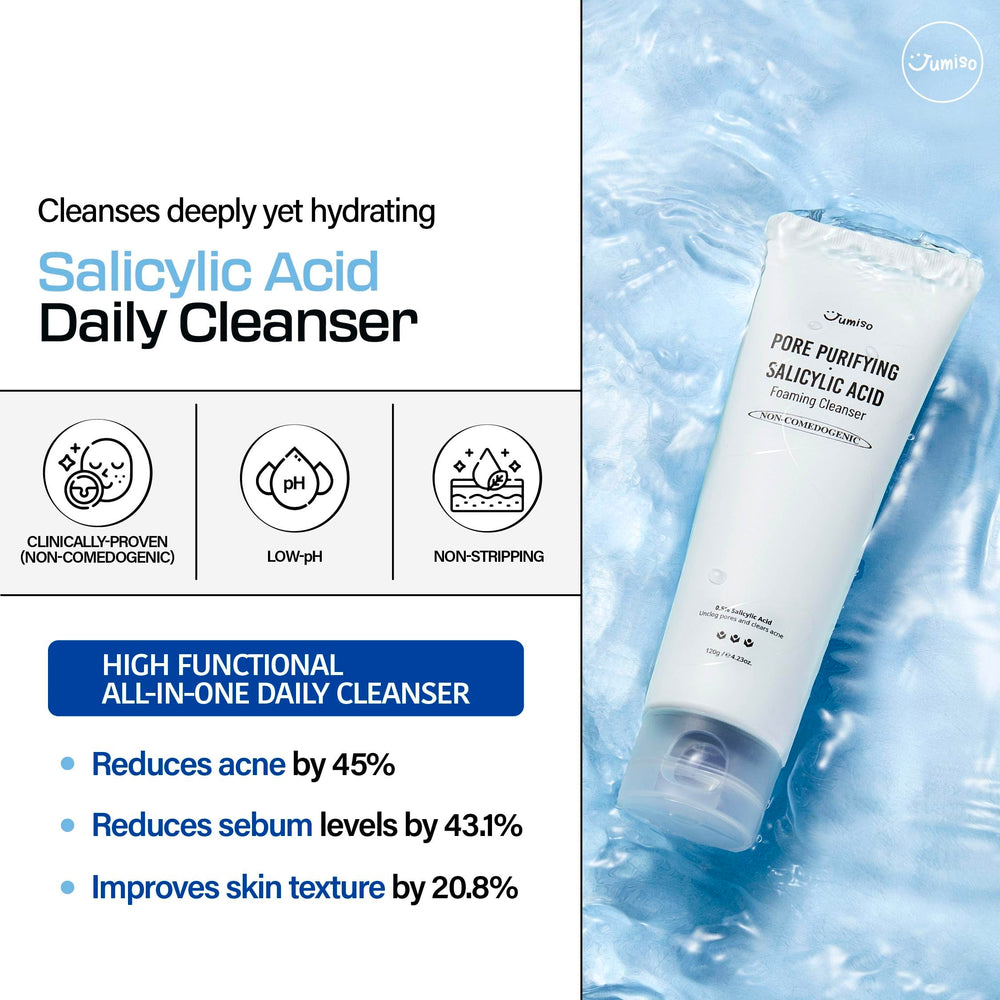 JUMISO arcilla azul exfoliación suave para piel más clara