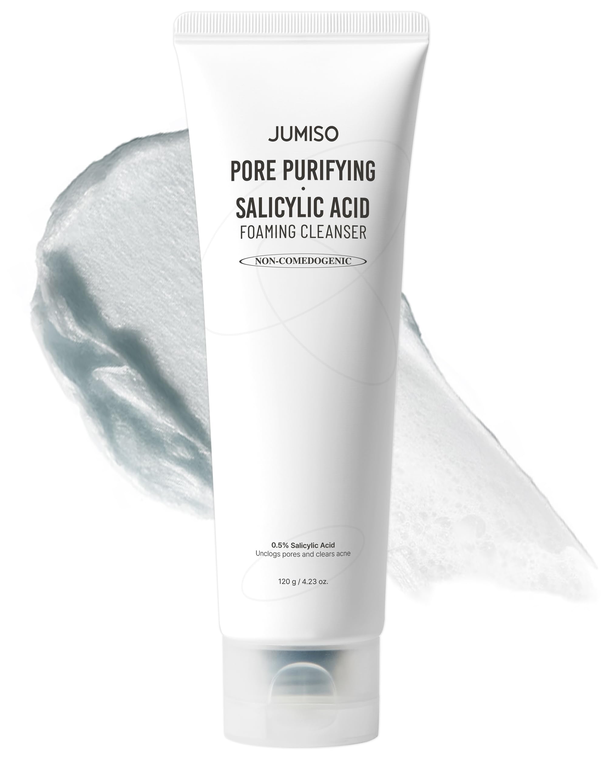 JUMISO espuma purificante para poros con ácido salicílico, limpieza profunda diaria