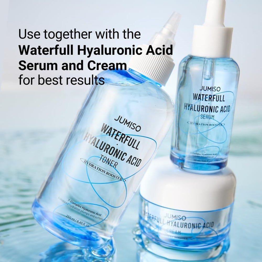JUMISO Waterfull Hyaluronic Toner: complemento para potenciar la hidratación con crema