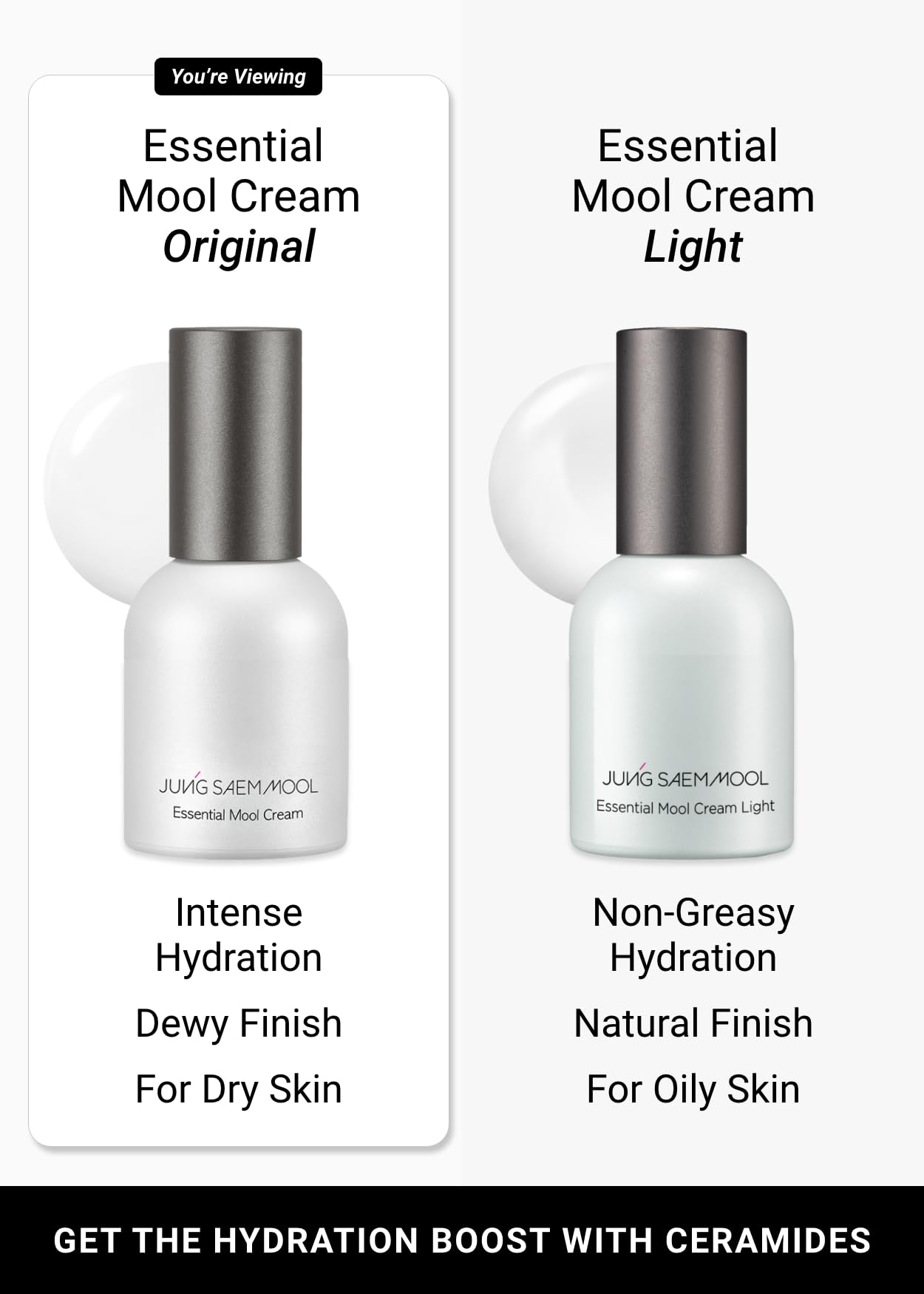 Jung Saem Mool hydration primer ready for makeup application and longer wear.