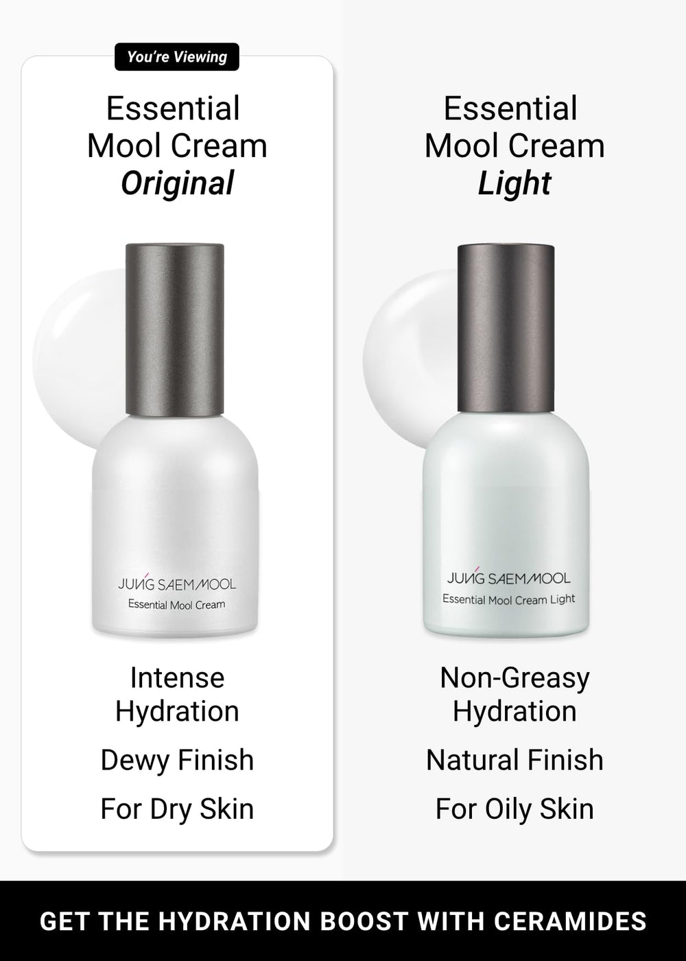 Jung Saem Mool hydration primer ready for makeup application and longer wear.