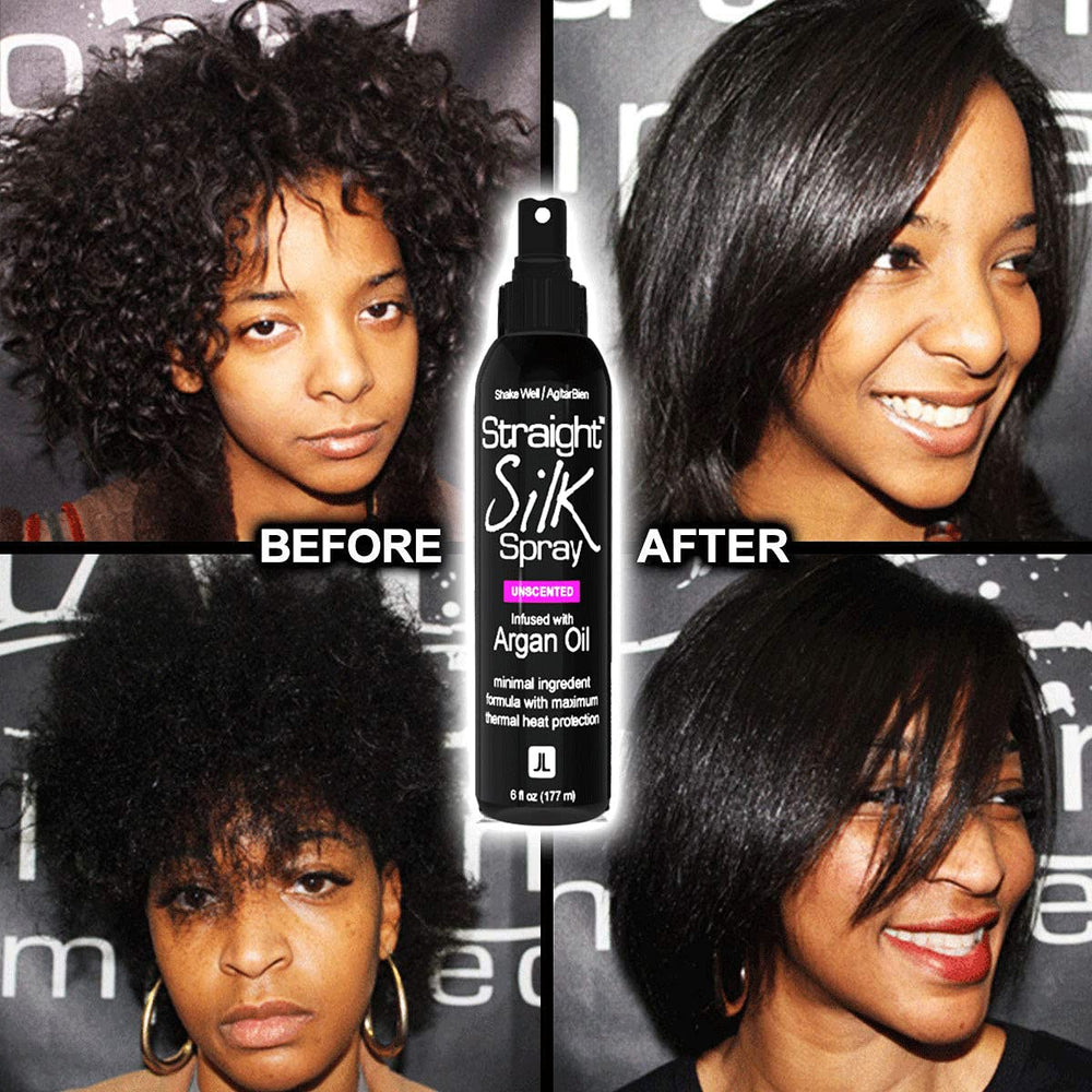 JuniorLabs Straight Silk Spray detangles hair for easier combing and fewer snags.