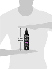 JuniorLabs Straight Silk Spray provides heat protection up to 450°F during styling.