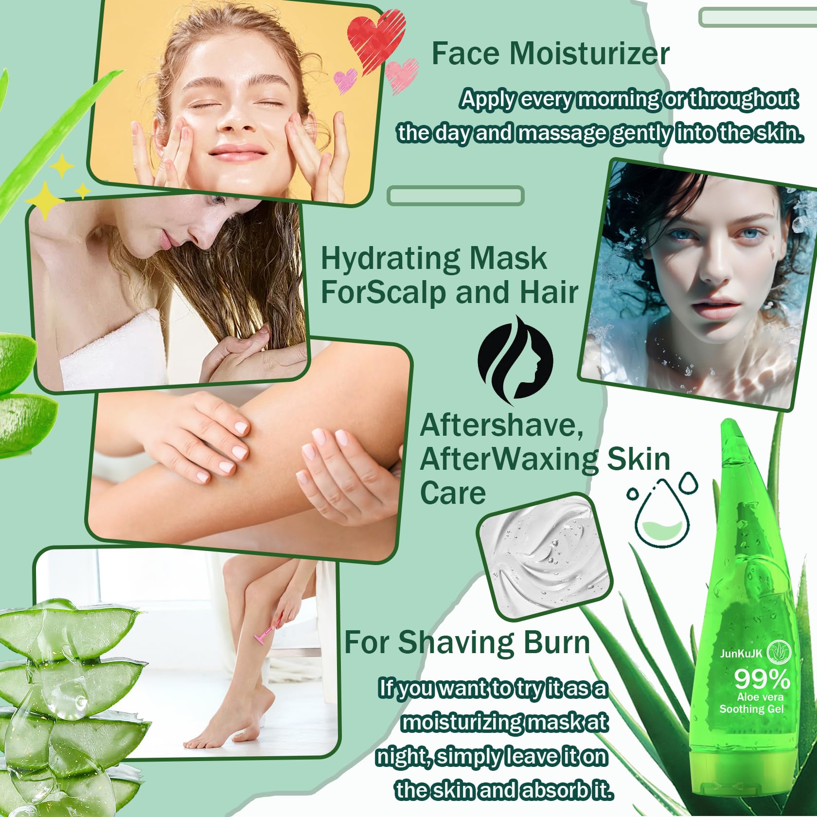 Hydrating ingredients provide surface moisture and a natural glow