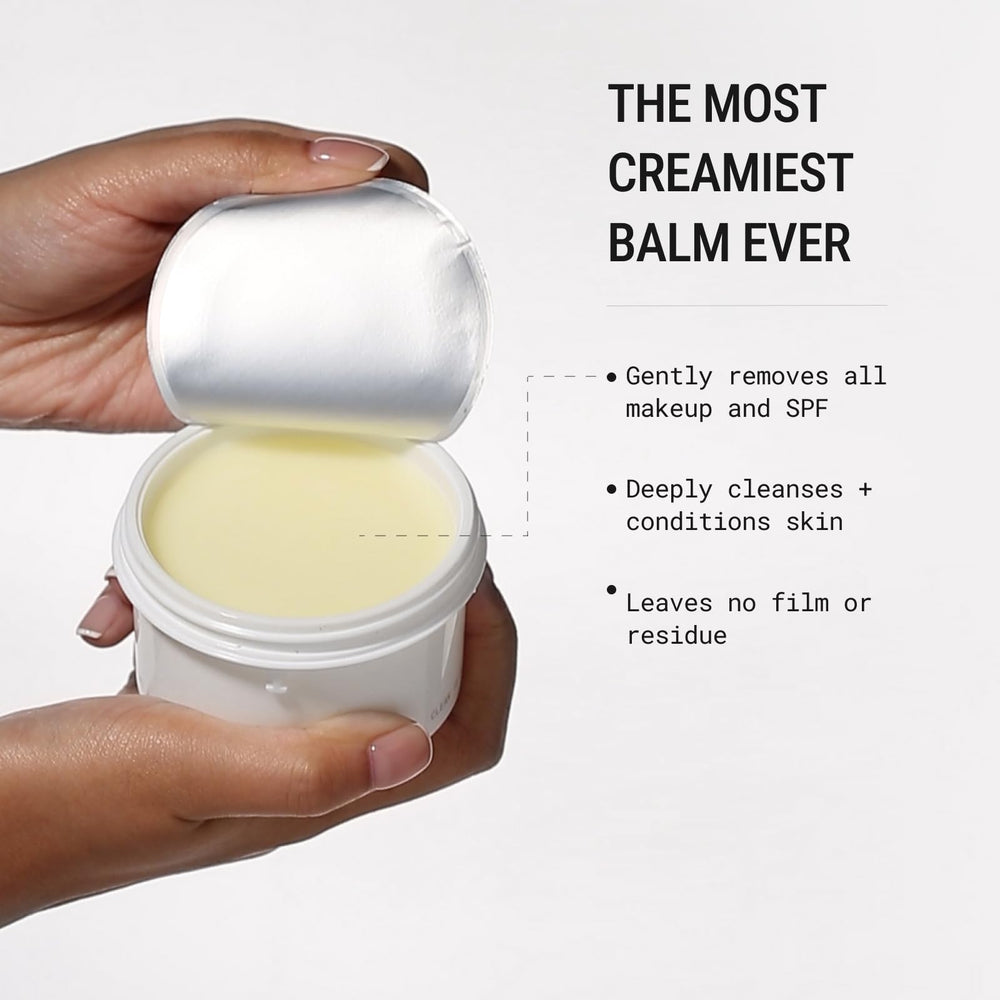 JUNO & Co. jade-clean10-balm-textura-cremosa ofrece limpieza suave y lujosa.
