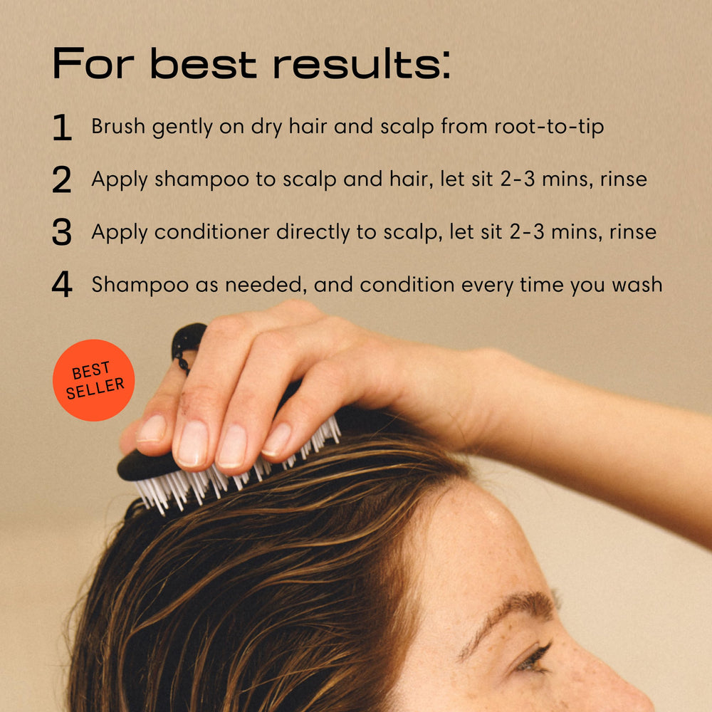 Jupiter conditioner delivering smoother hair and reduced breakage potential.