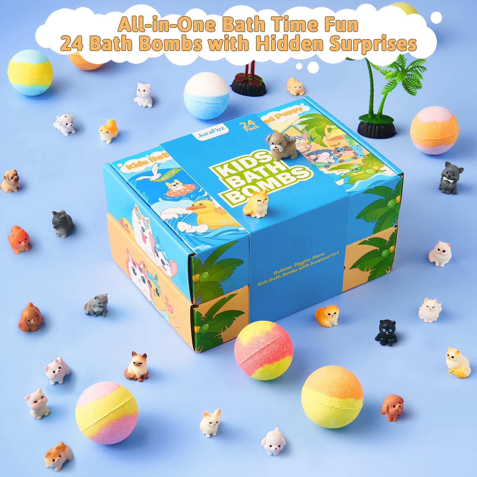 JuraFizz party favors for kids' birthdays and celebrations