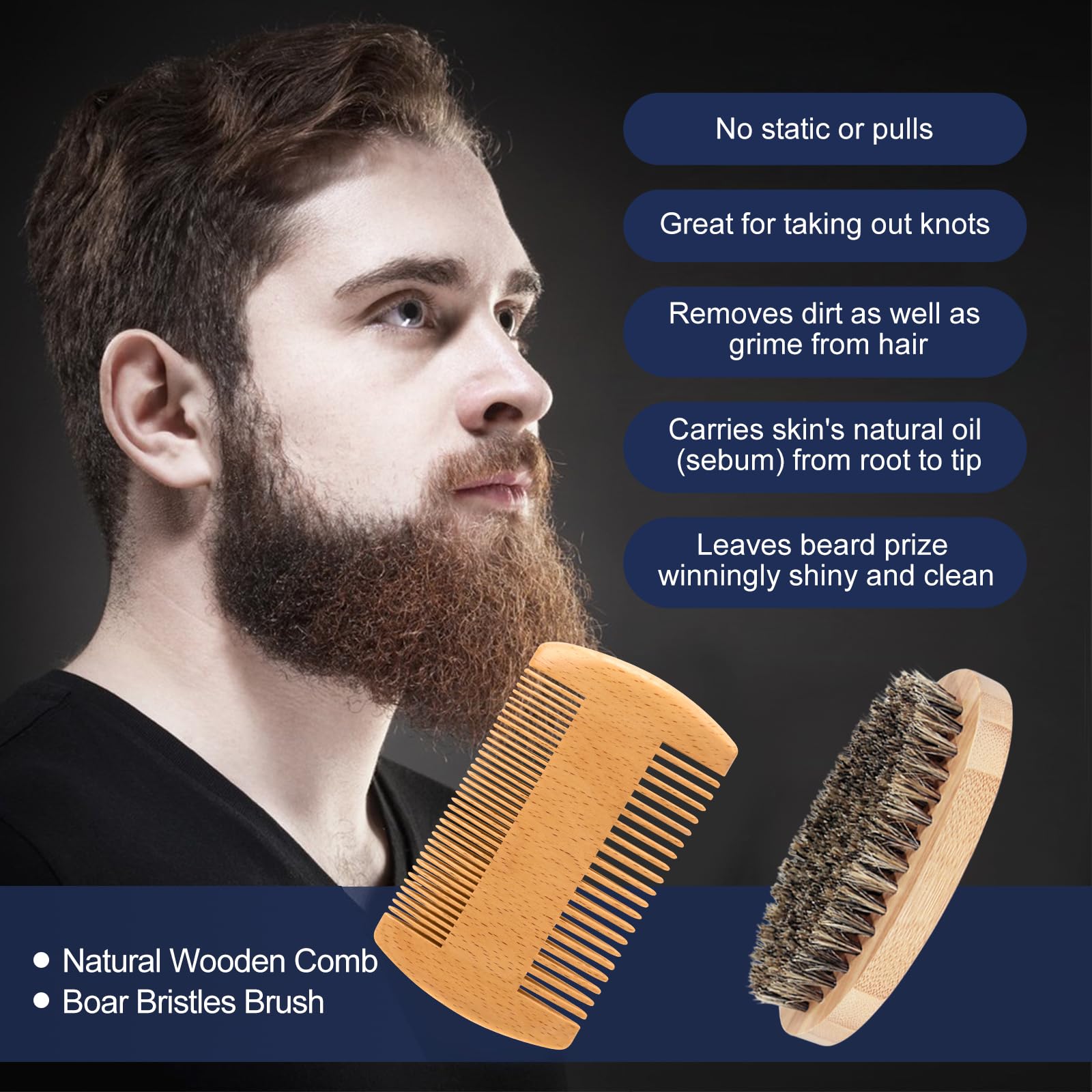 Jurgen K beard care guide ebook offers trimming and styling tips.