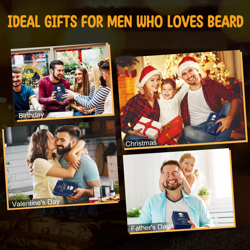 Jurgen K beard kit gift box ideal for birthdays or holidays.