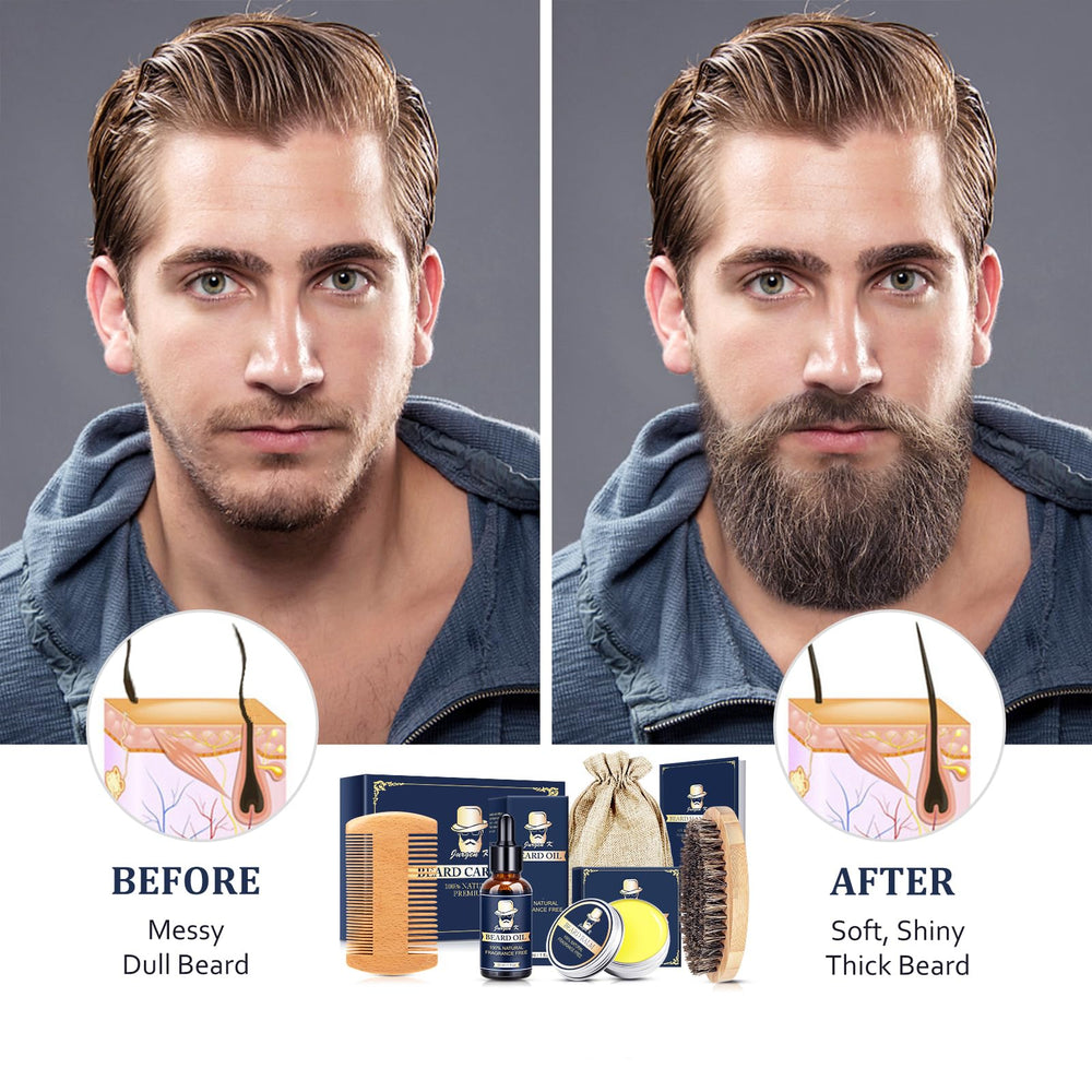 Jurgen K travel pouch keeps grooming tools organized on the go.