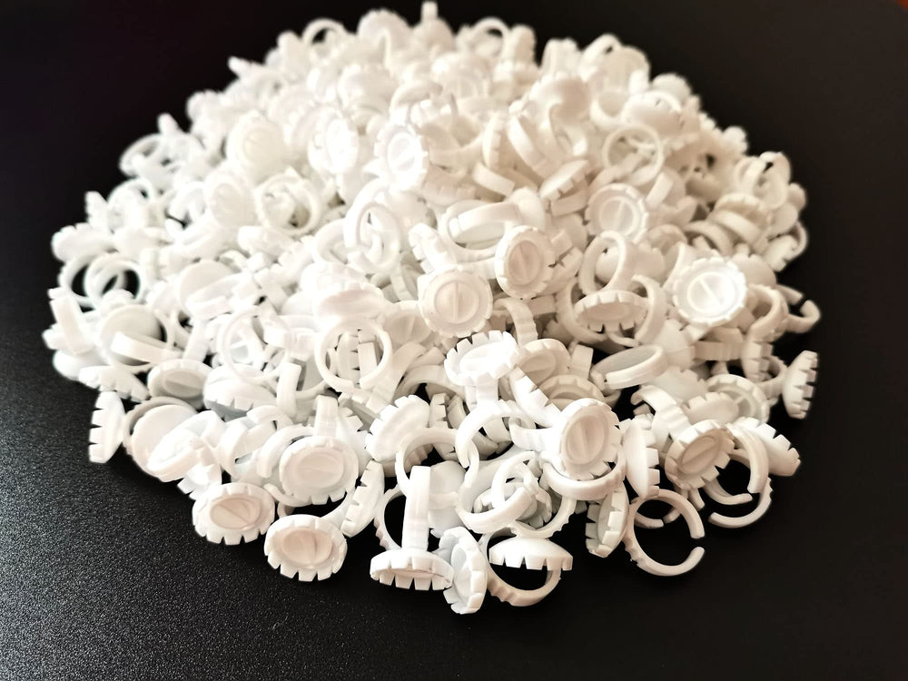 Jusbuya glue rings disposable pack of 300 pieces for clean usage