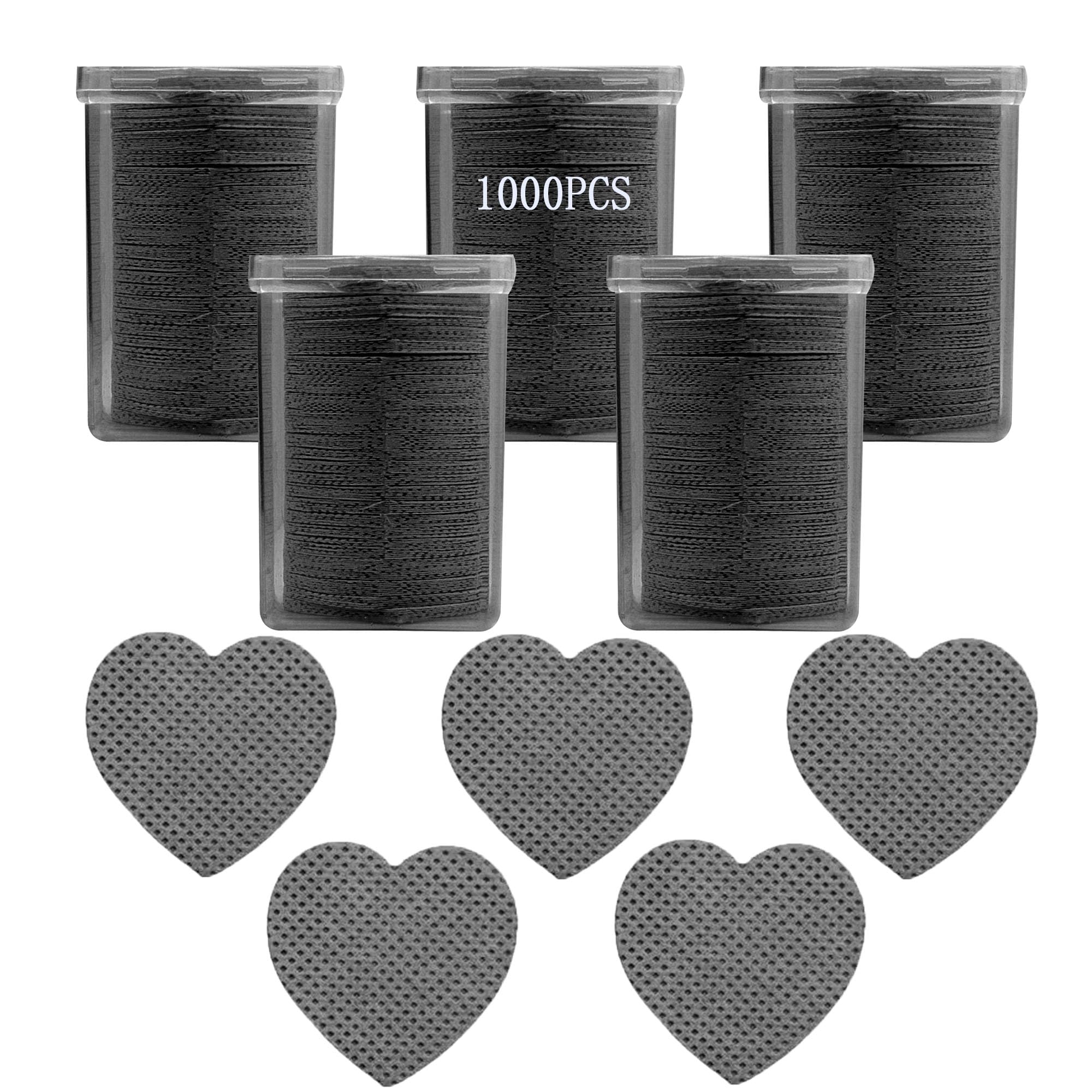 Toallitas Jusbuya sin pelusa para uñas, eliminar esmalte sin dejar fibras.