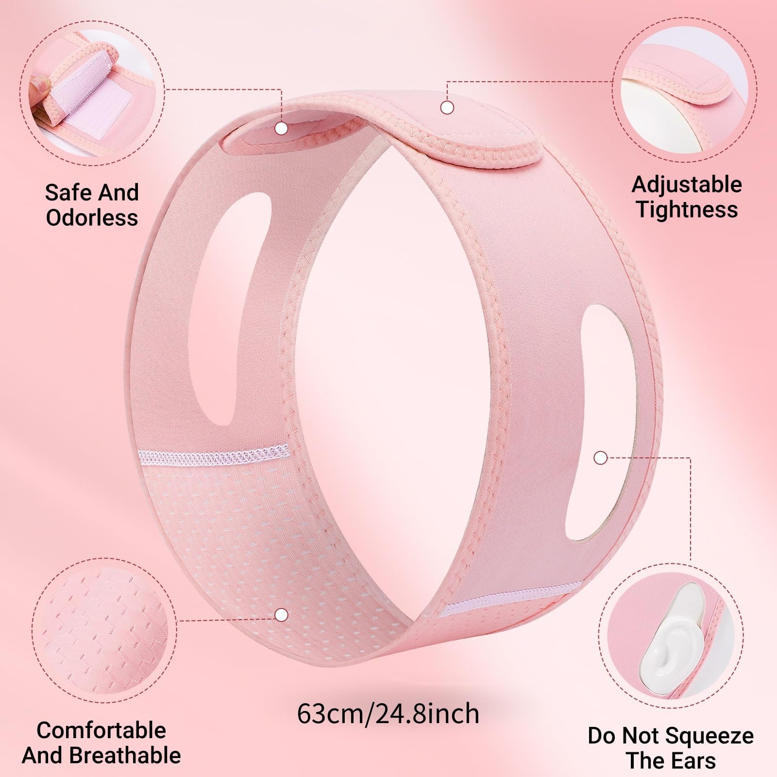 Juskaa mask supports skin-tightening routines during daily activities.