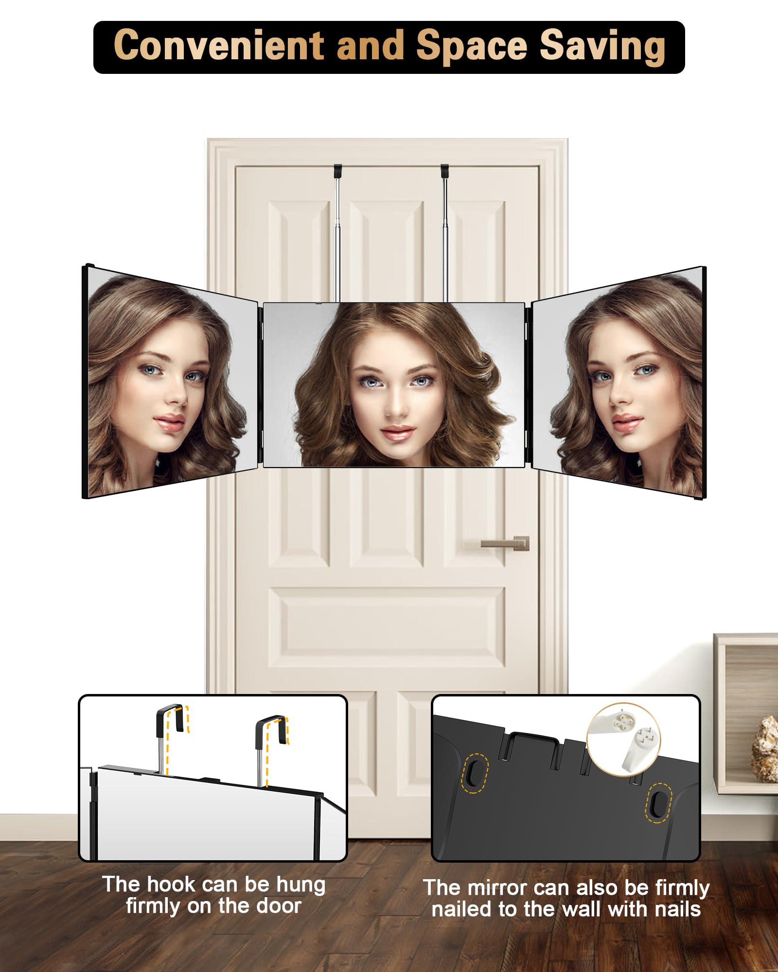 JUSRON adjustable-height setup for comfortable positioning