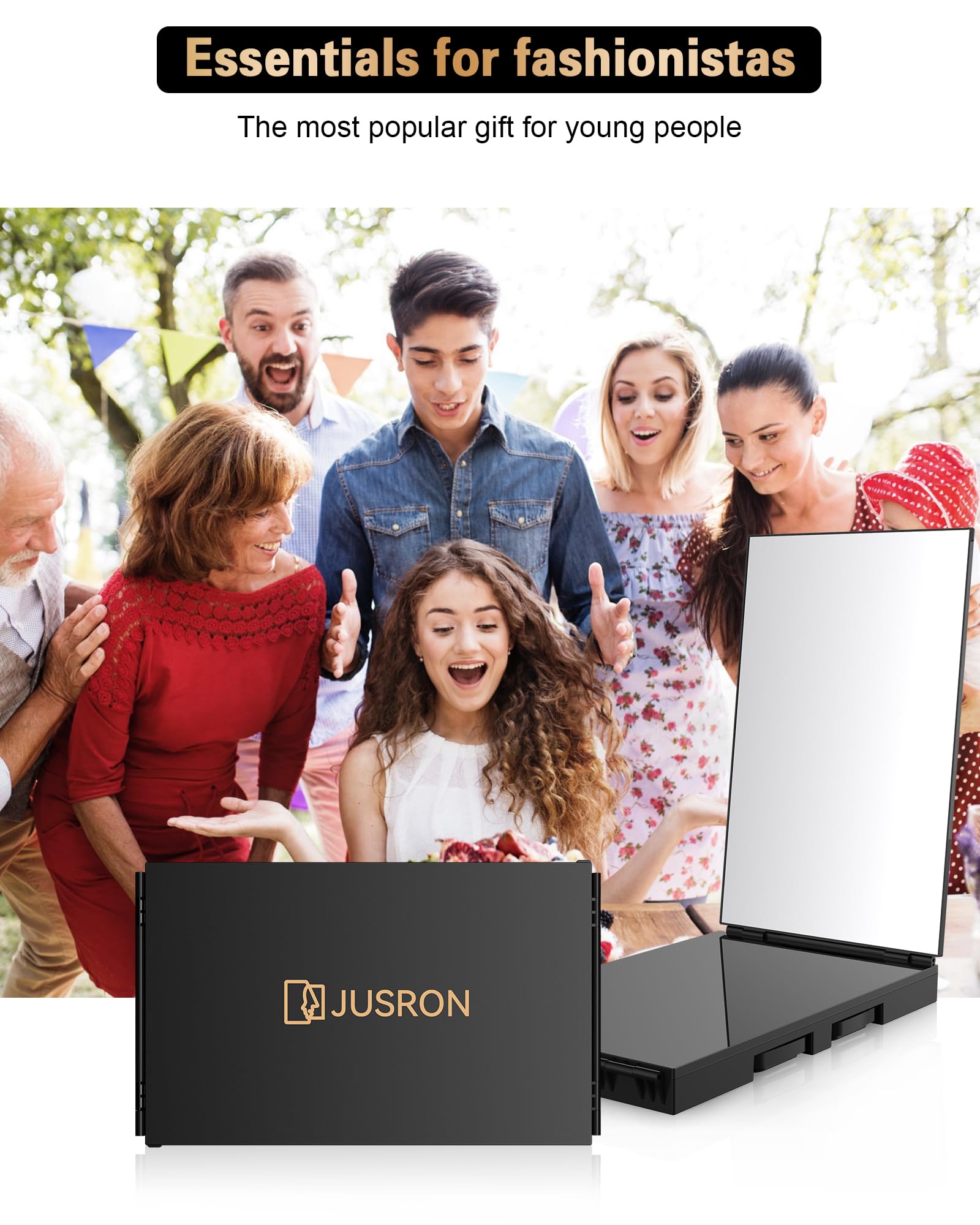 JUSRON door-hanging use for quick setup anywhere