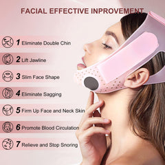 JUSRON V-Line Mask side view demonstrates ergonomic, comfortable fit