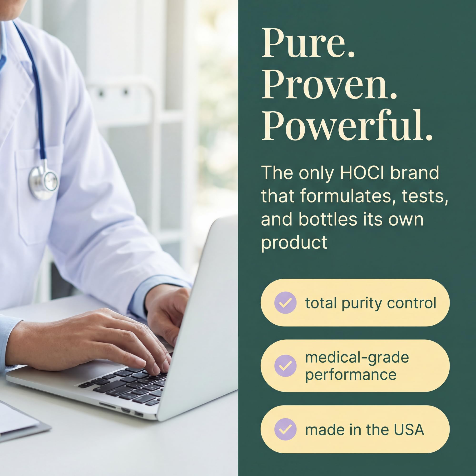 Wound care context with Jusspray HOCl spray soothing minor injuries.