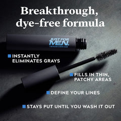 Just for Men 1-Day Beard & Brow Color: definición de cejas para un look natural